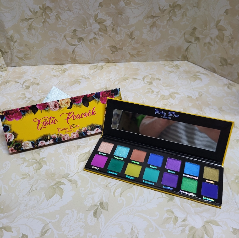 Pinky Rose Exotic Peacock Palette